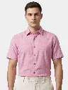 baby-pink-half-sleeves-khadi-cotton-shirt-for-men.webp