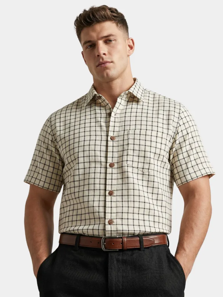 black-white-checked-khadi-cotton-shirt-for-men.webp