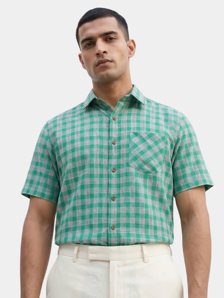 green-checks-khadi-shirt-for-men.webp