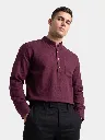 maroon-short-kurta-shirt-men.webp