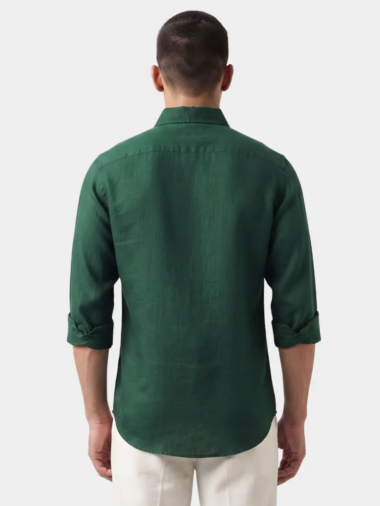 men-dark-green-full-sleeve-khadi-shirt.webp