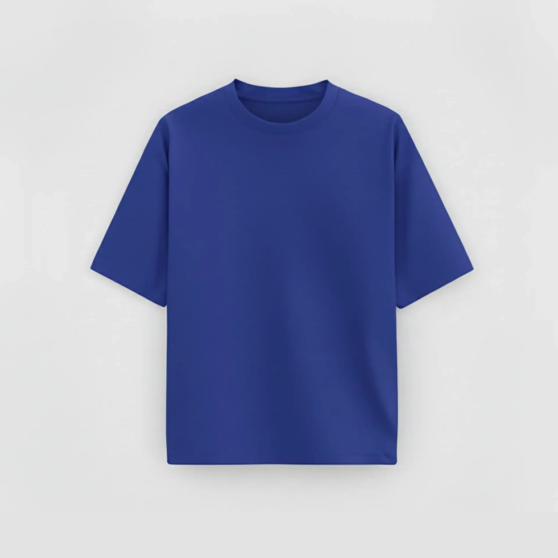 Royal blue T-shirt (S, Solid)