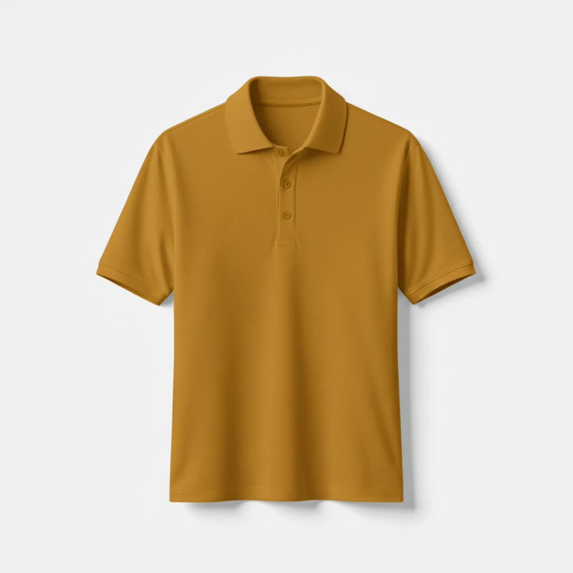 Mustard yellow Polo Tee