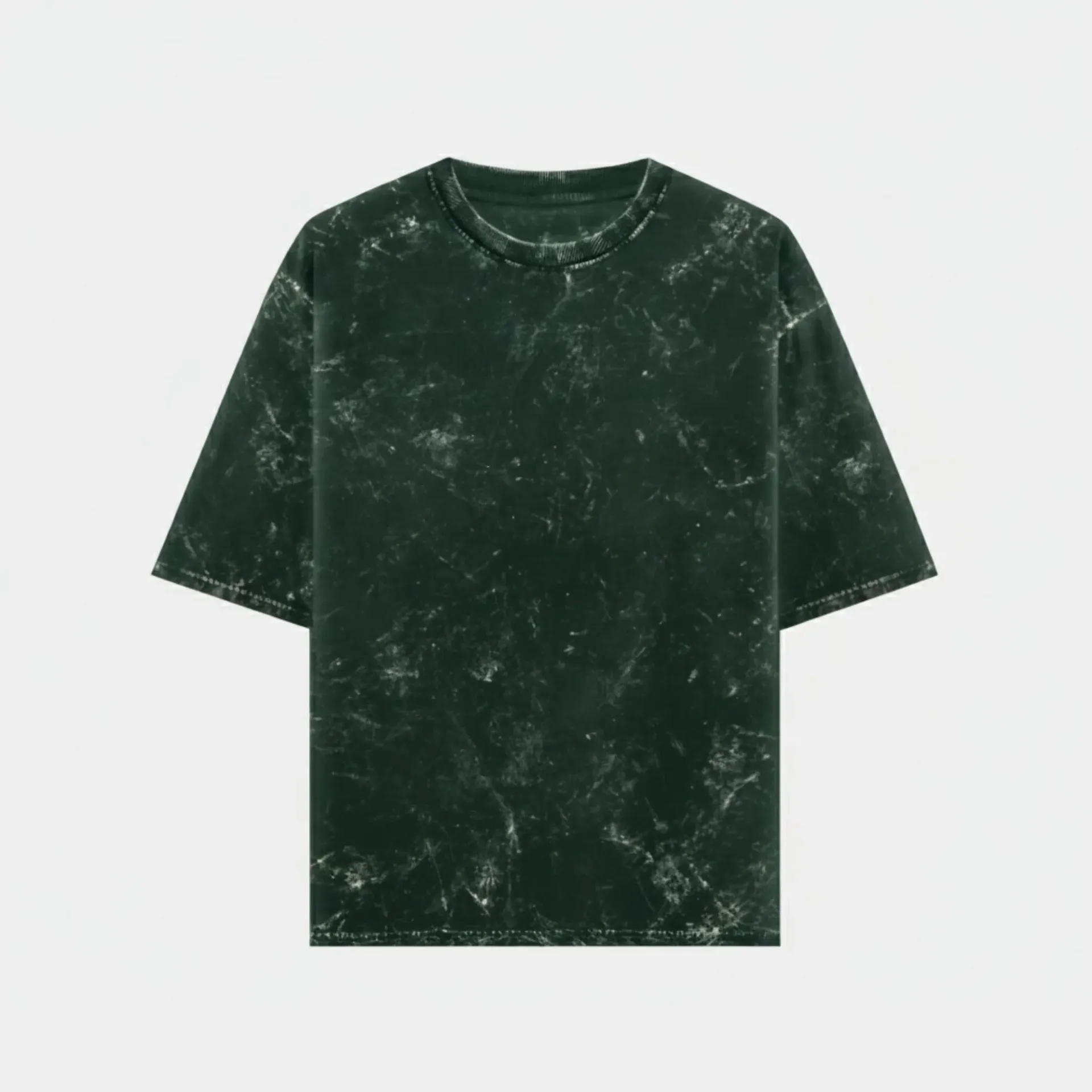 Green Acid wash T-shirt