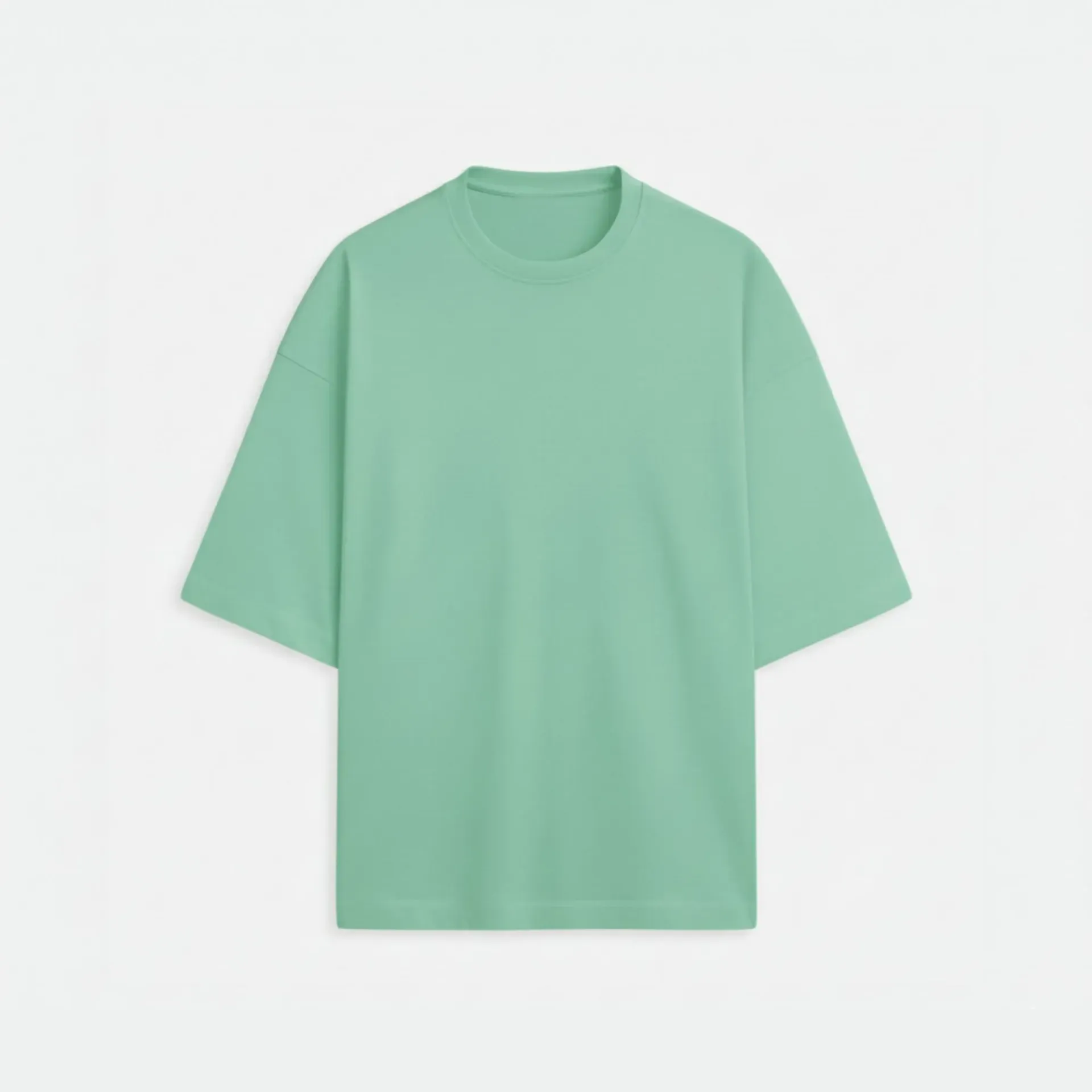 Mint Oversized T-shirt (S, Solid)