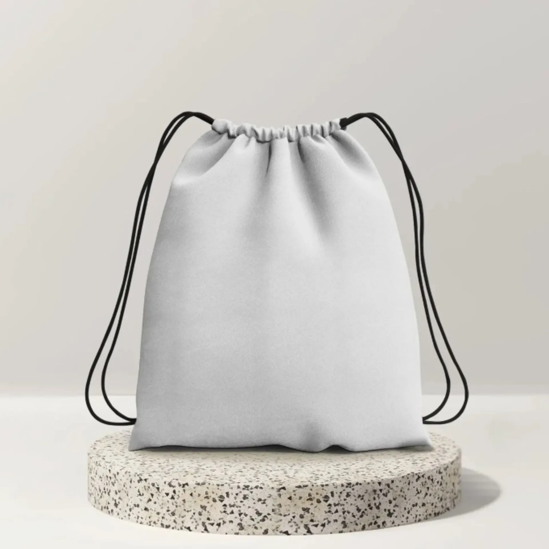 White drawstring Bag