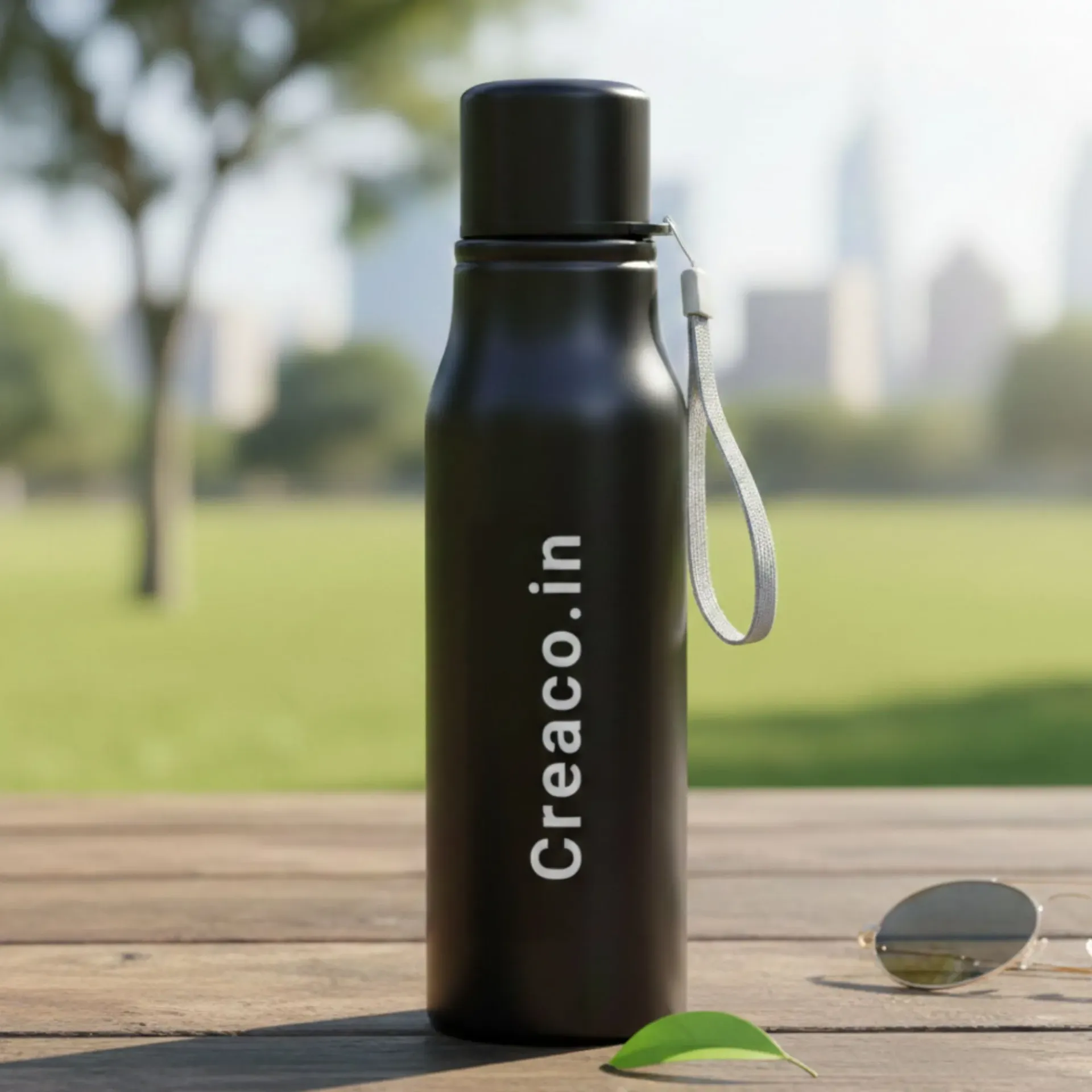 Steel water bottle