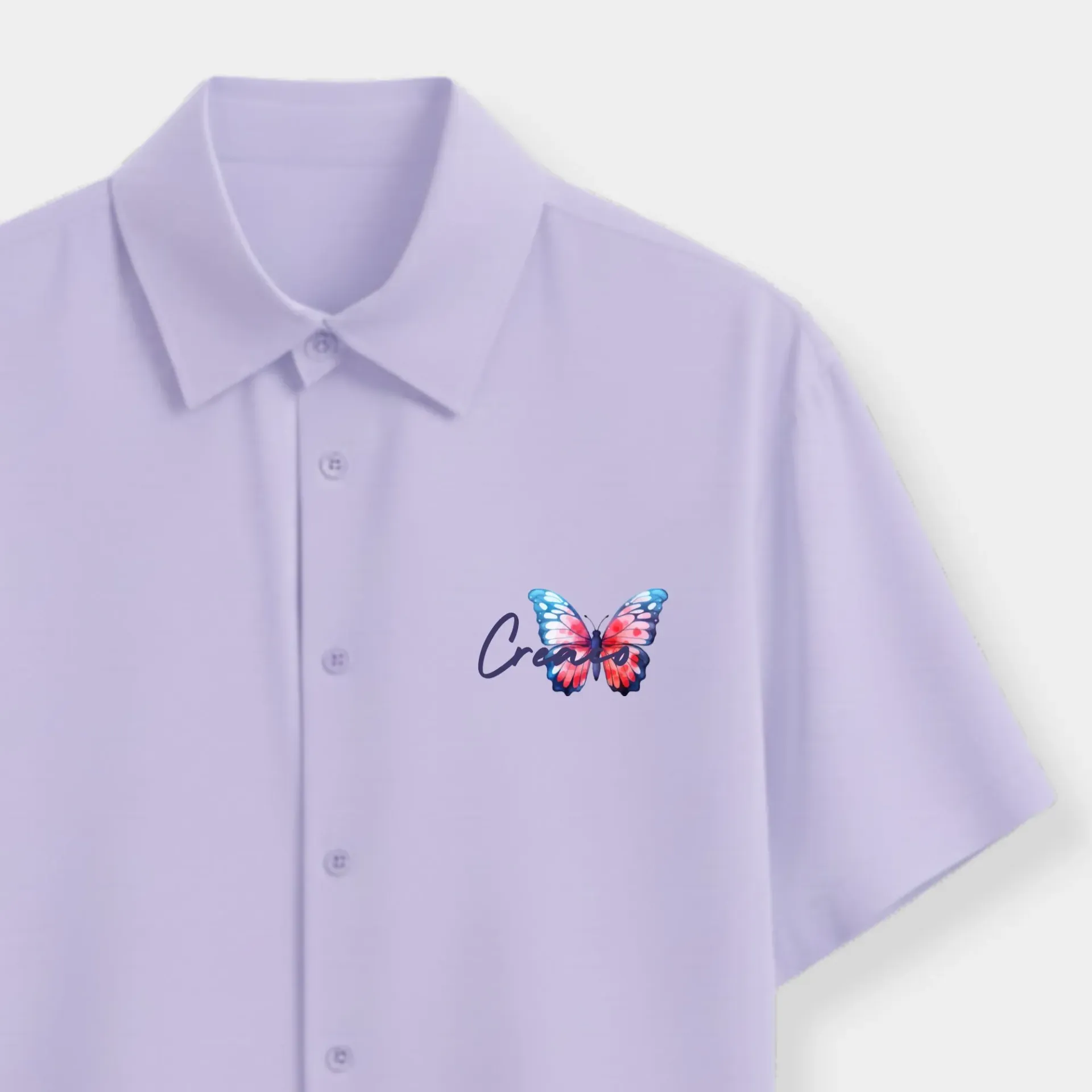 Butterfly Cotton Shirt