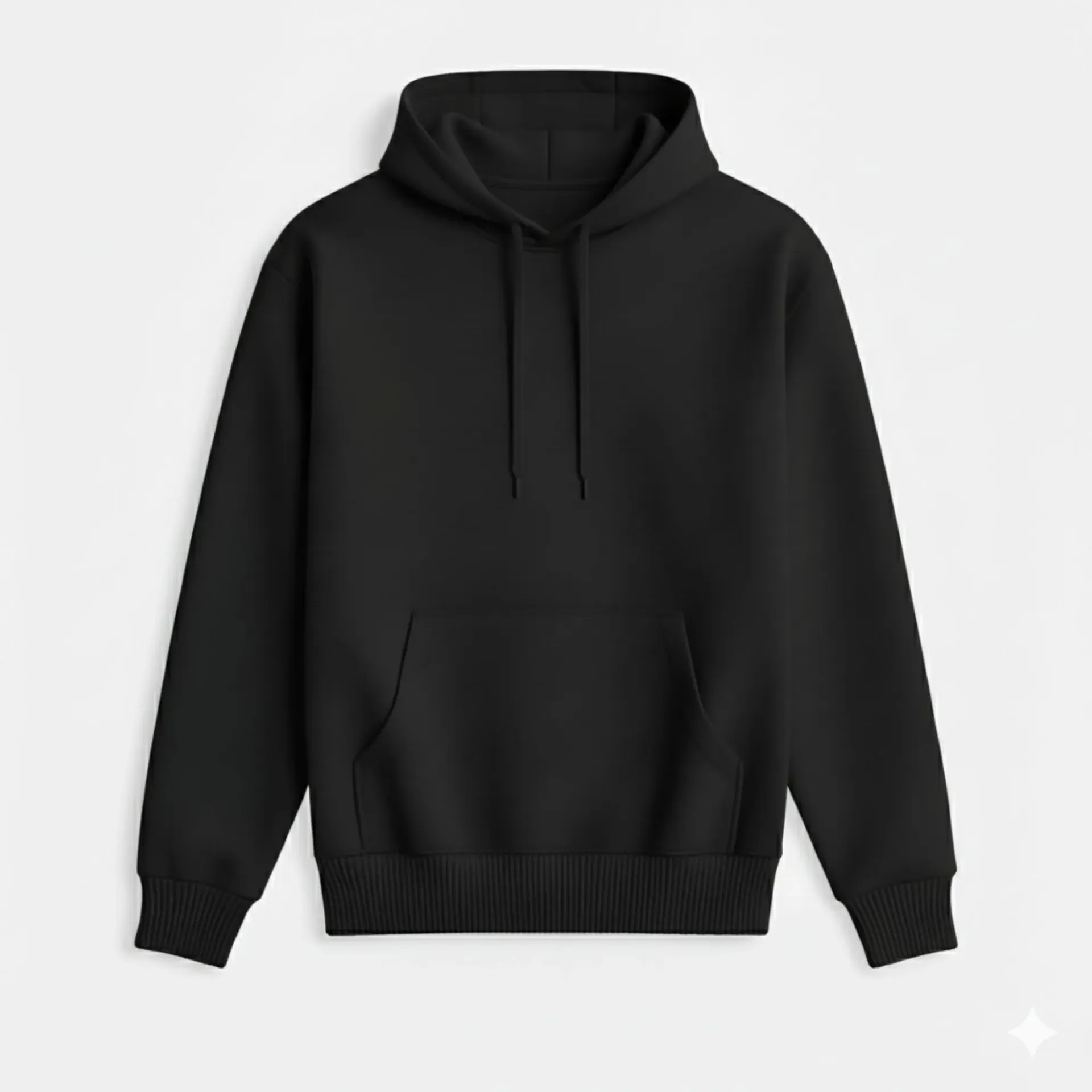 Black Hoodie (S, Solid)