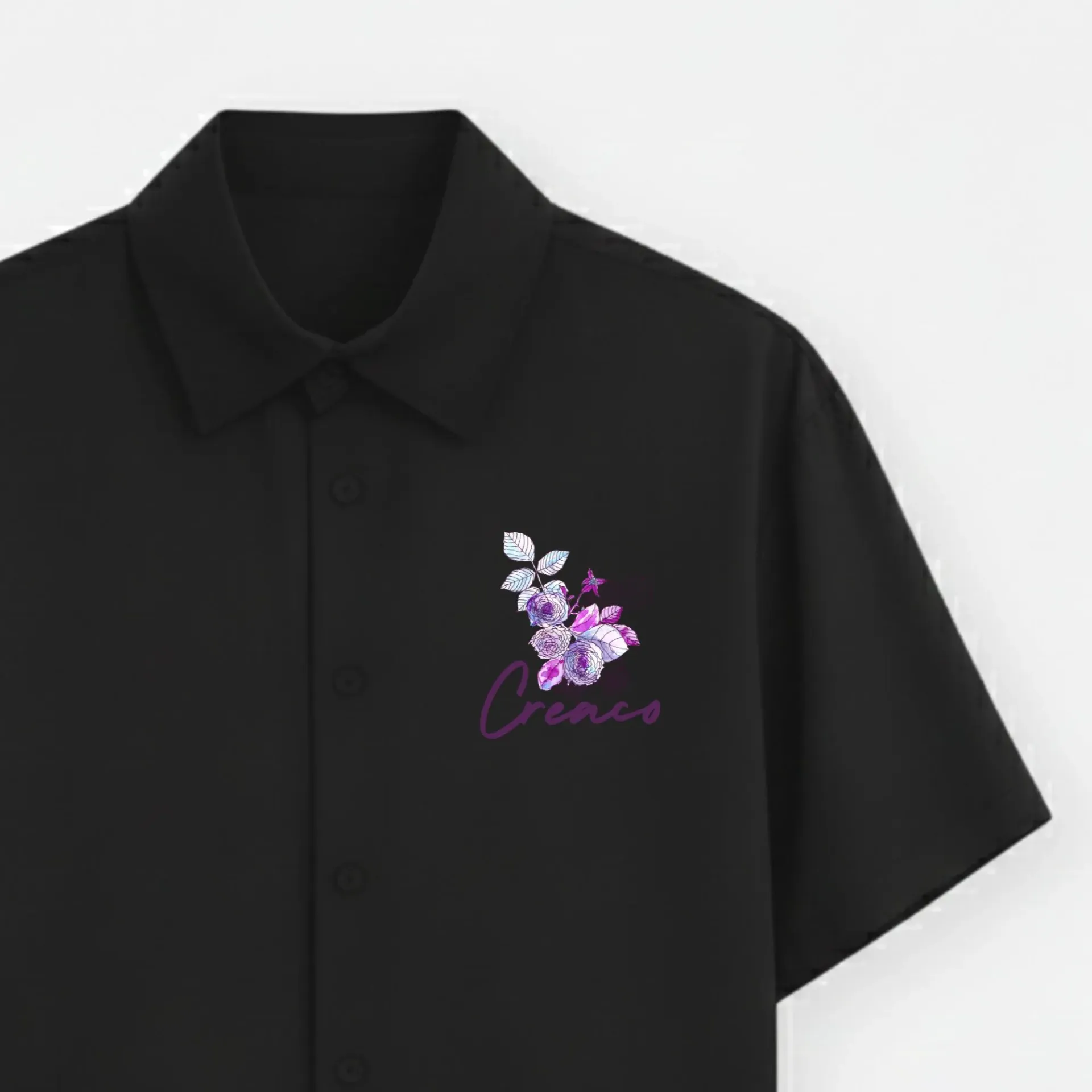 Roses Cotton Shirt (S)