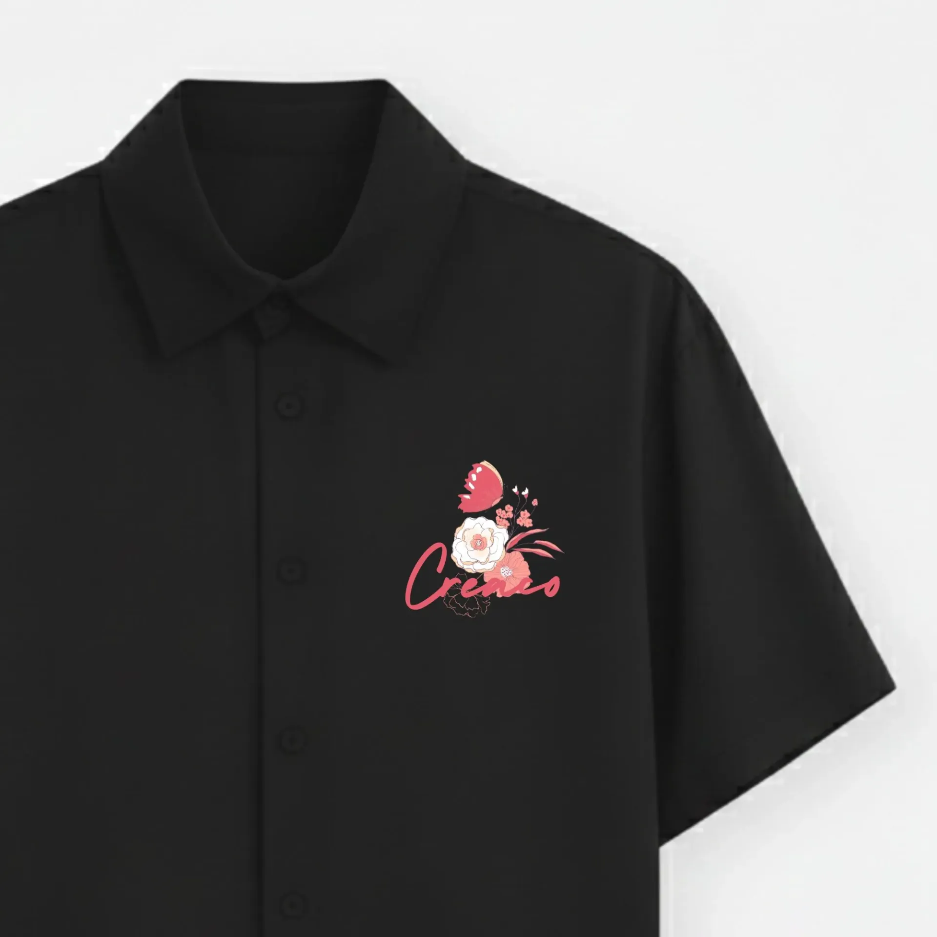 Rose Cotton Shirt (S)
