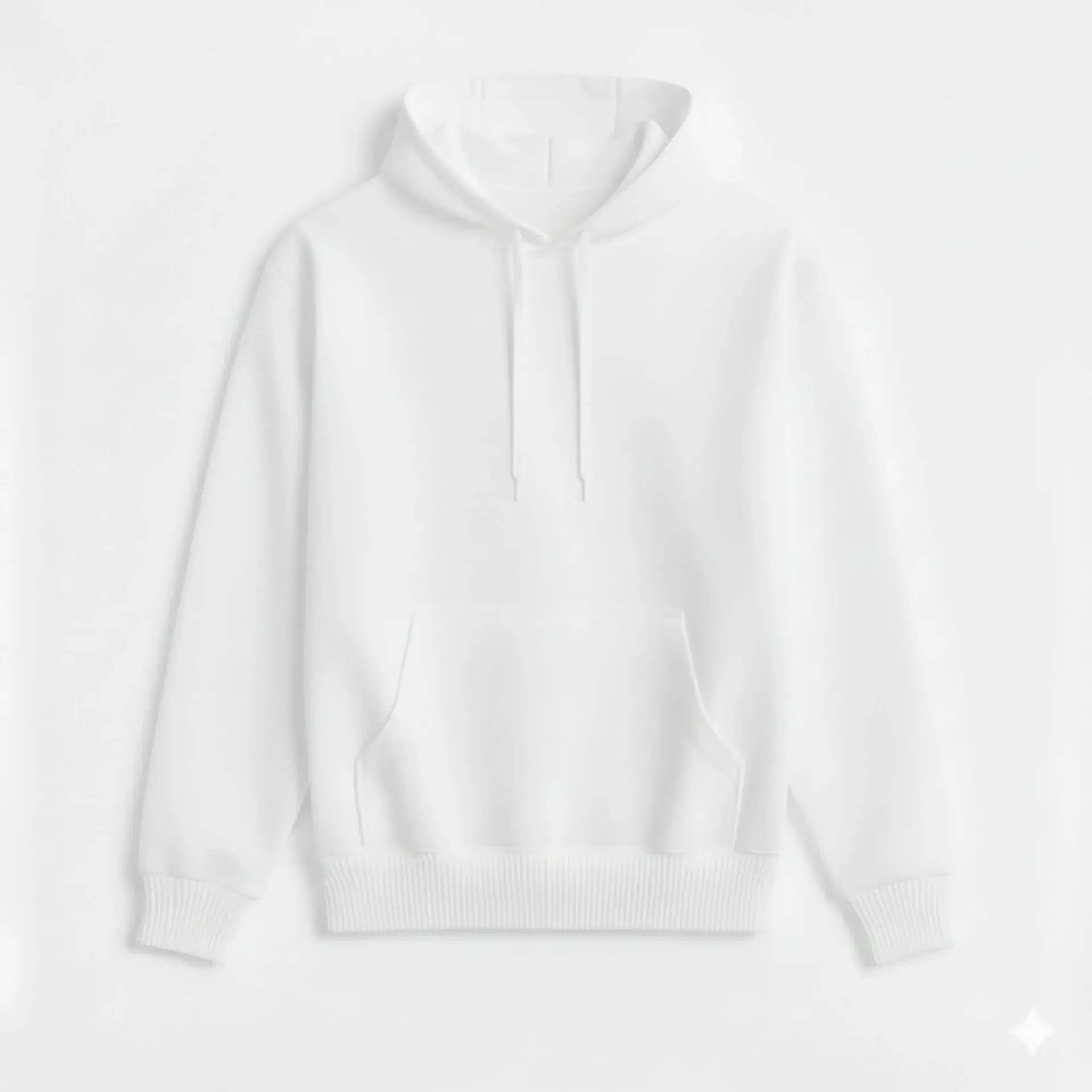 White Hoodie (Solid, S)