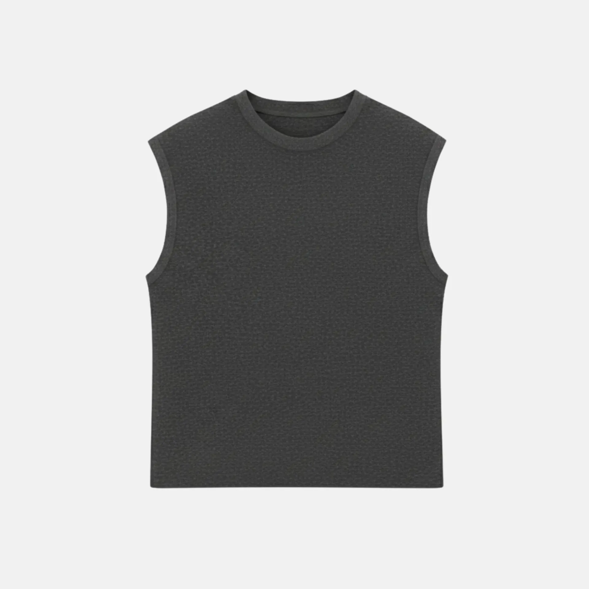 Charcoal melange Vest