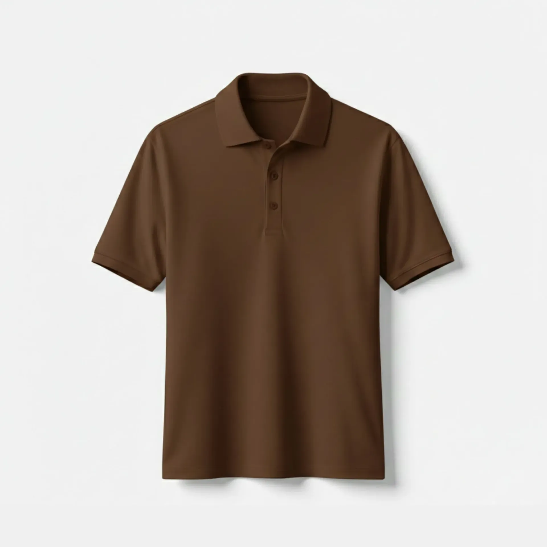 Coffee Brown Polo T-shirt