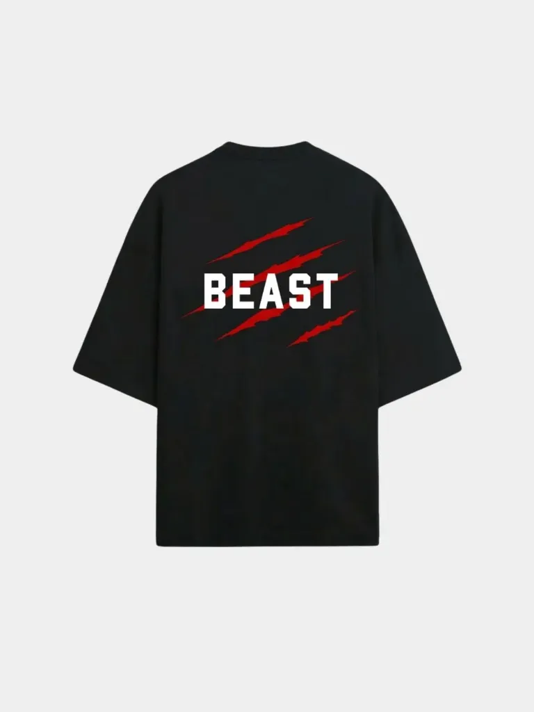 Beast Attitude Oversized T-shirt (S)