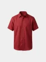 Red Khadi Shirt