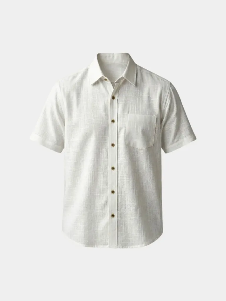White Khadi Shirt