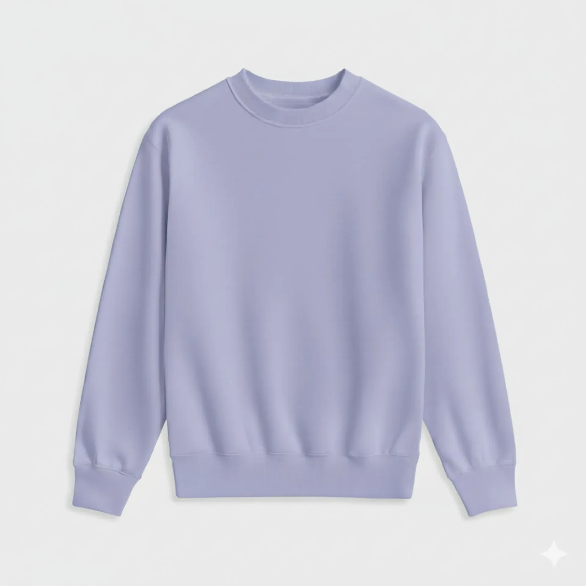Lavender Sweatshirt (S, Solid)