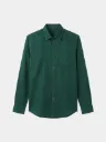 Dark Green Full Sleeve Khadi Shirt