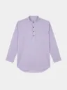 Lavender Khadi Short Kurta