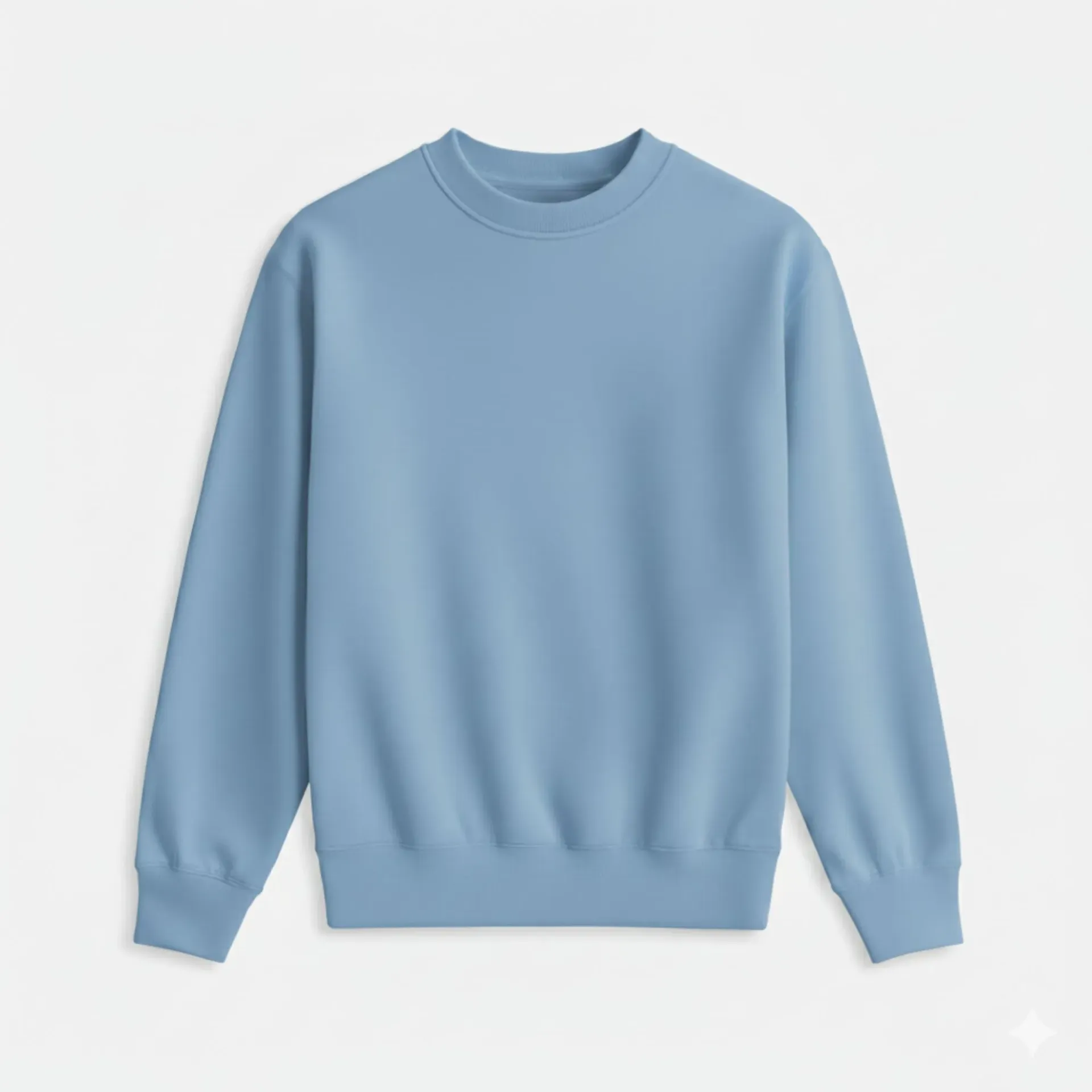 Blue Sweatshirt (S, Solid)