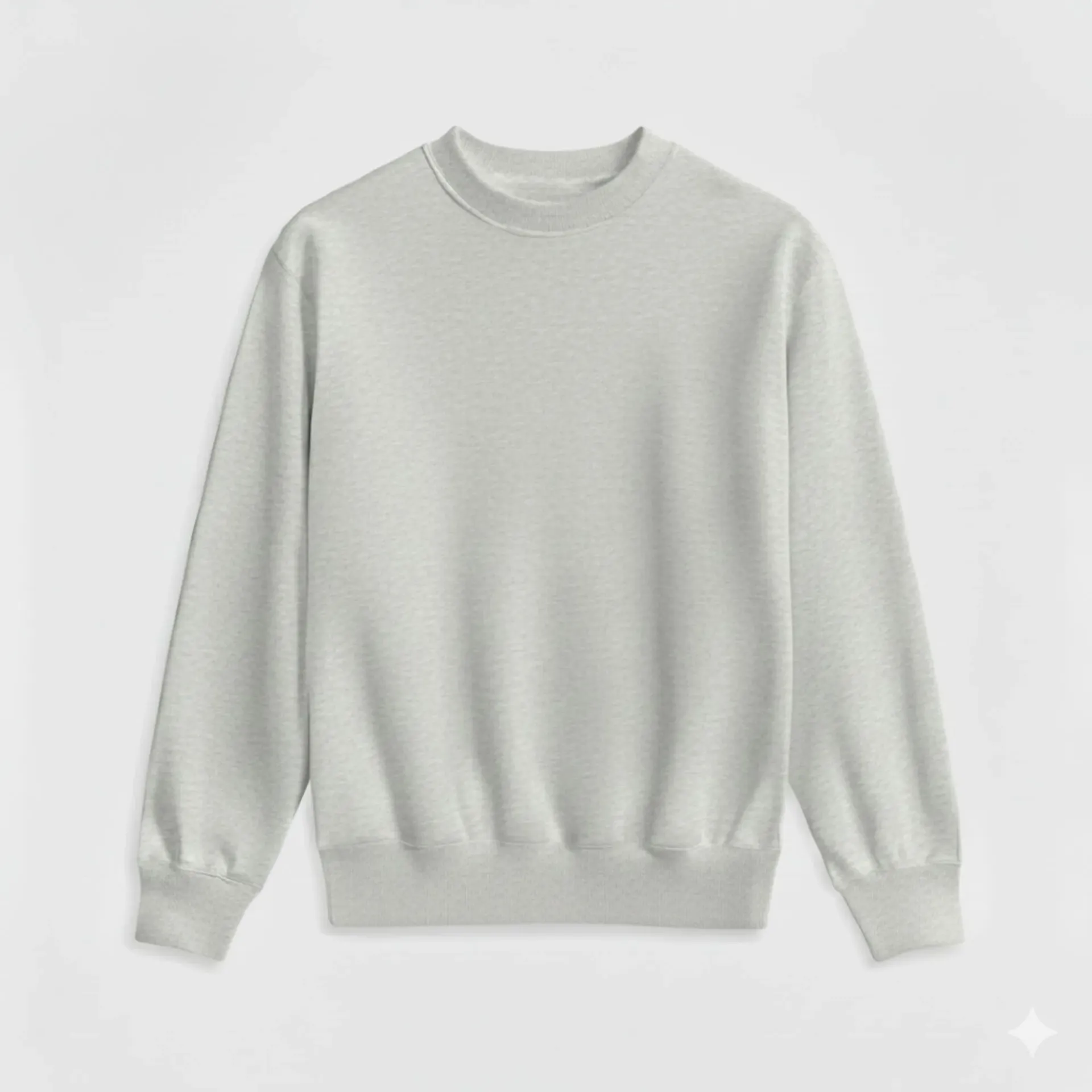 Grey Sweatshirt (S, Solid)