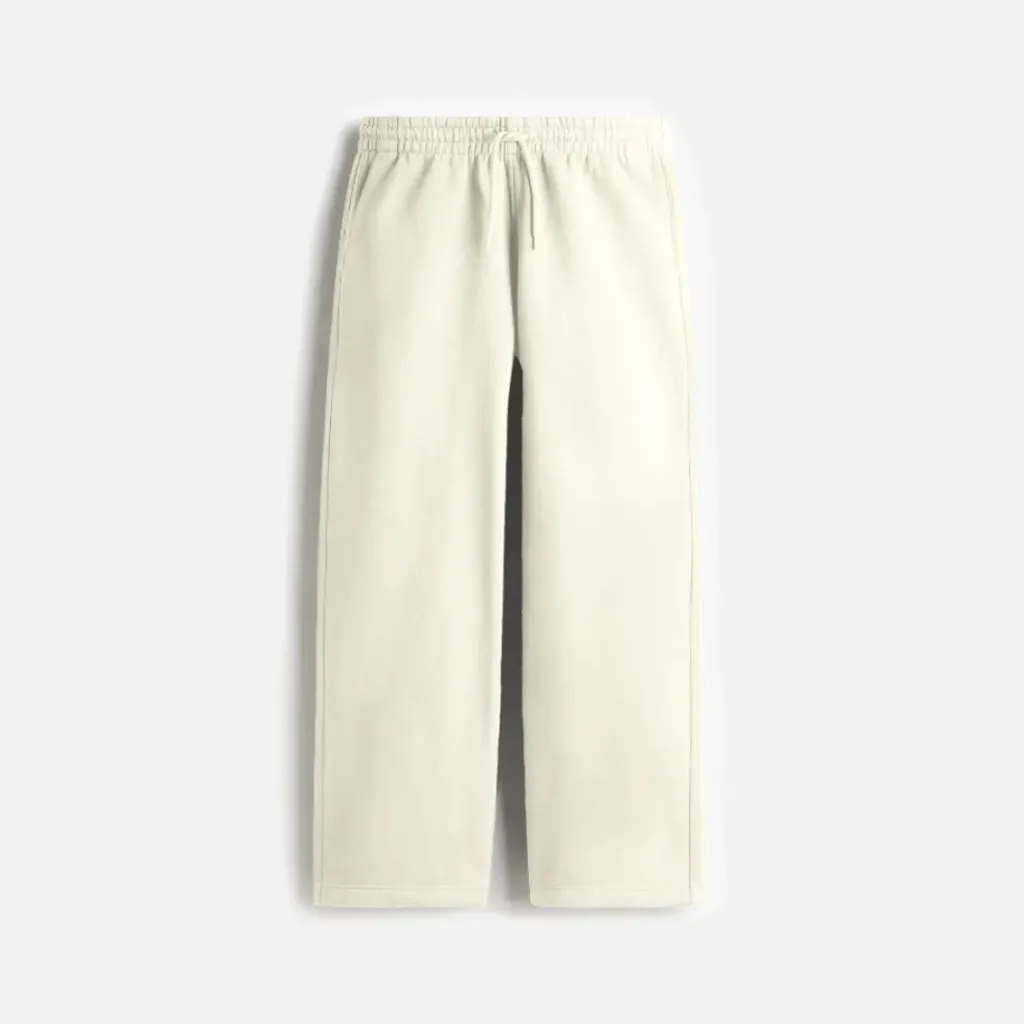 Off white Cotton Sweatpant (Solid, 30)