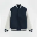 Navy Blue varsity Jacket