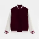 Maroon varsity Jacket