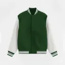 Green varsity Jacket