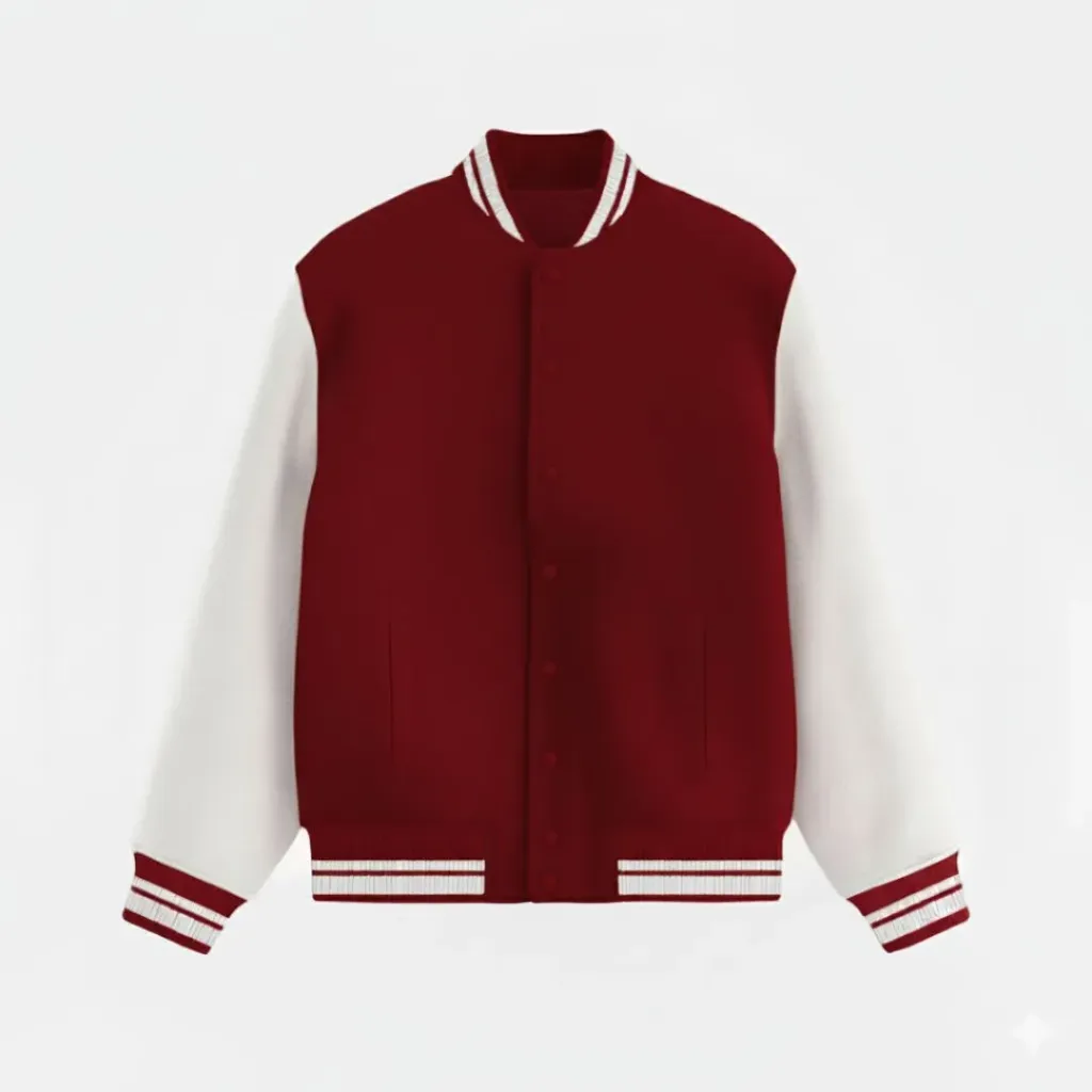 Red varsity Jacket (S, Solid)
