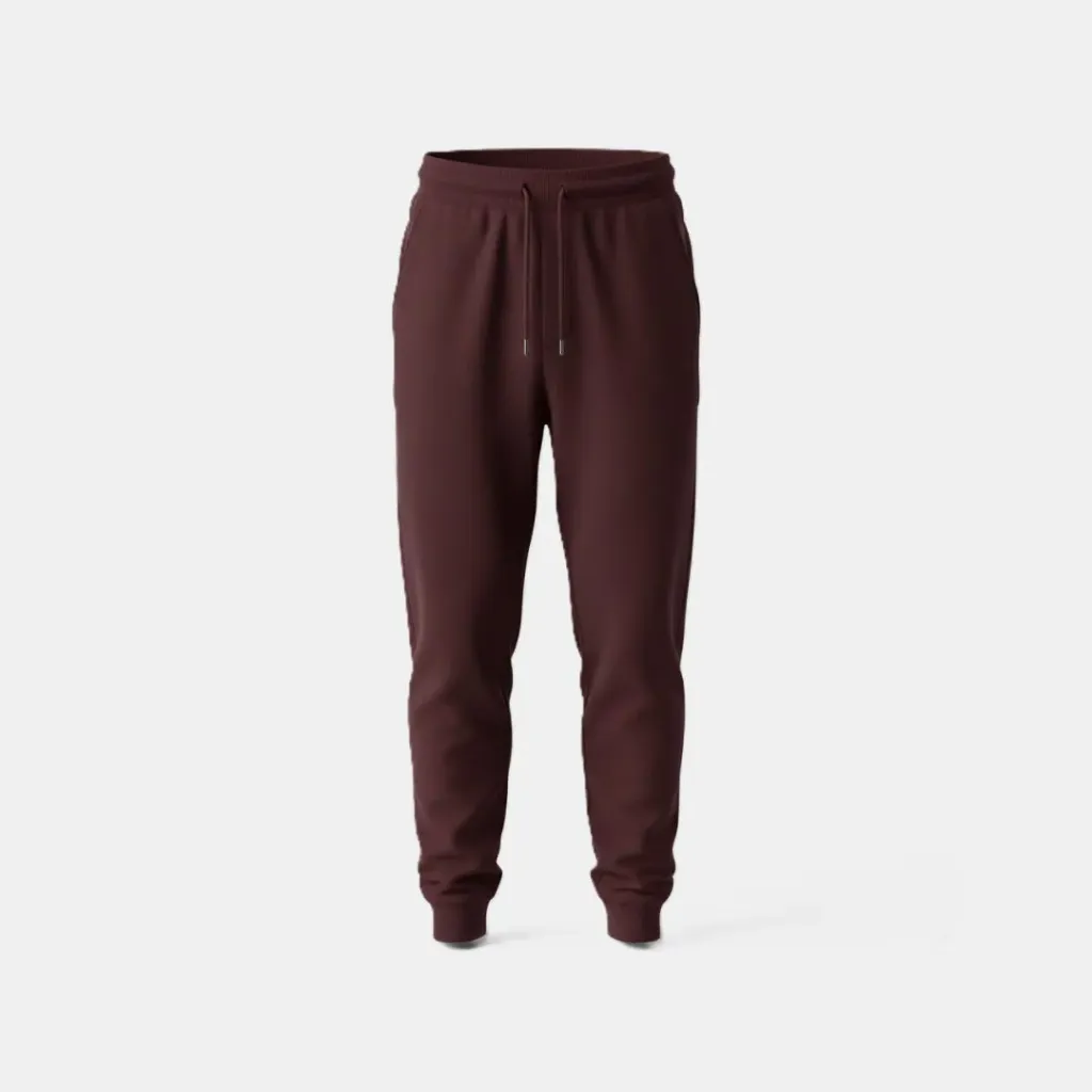 Maroon Joggers (30, Solid)