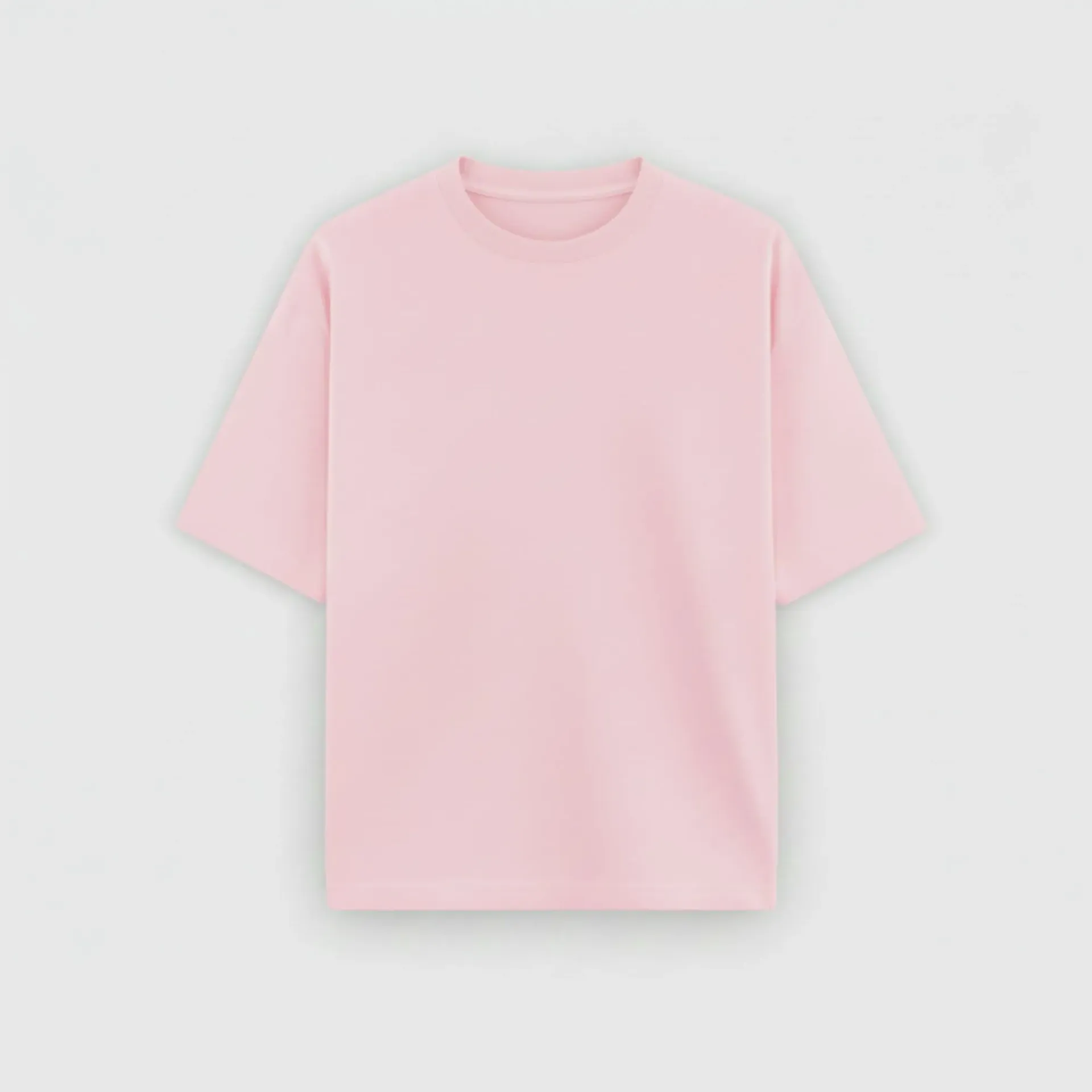 Light pink T-shirt (S, Solid)