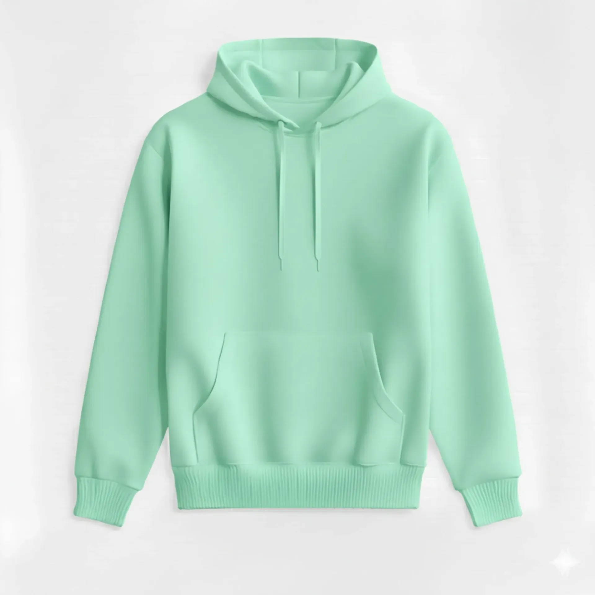 Mint Hoodie (S, Solid)